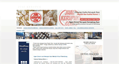 Desktop Screenshot of jualkerupuk.com